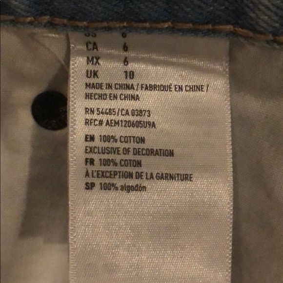 American Eagle Jean shorts size 6 - Picture 5 of 5